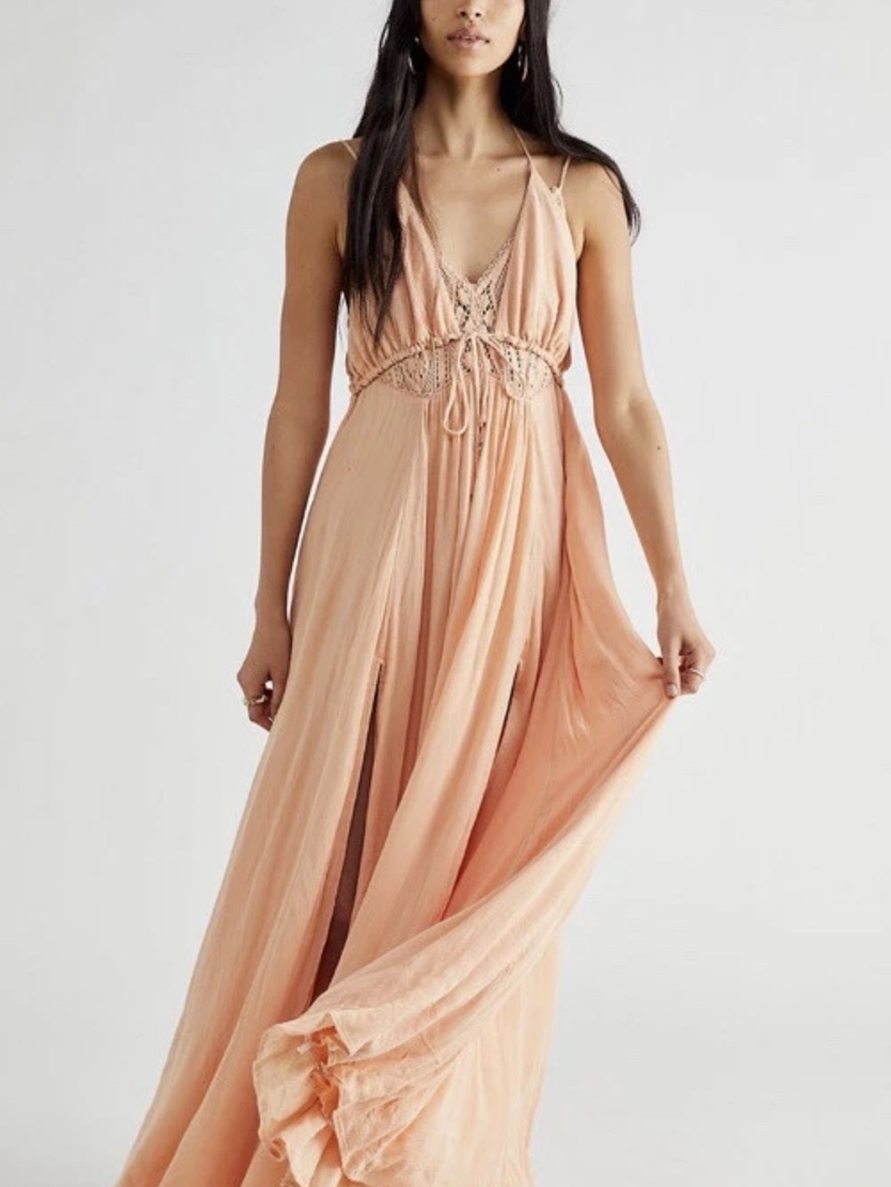 Free People Coming Through Maxi Dress